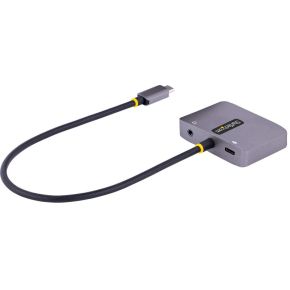 Startech com usb c vga adapter usb 2 orig - StarTech.com 122-USBC-HDMI-4K-VGA USB-C Poortreplicator (grijs)