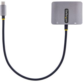 Startech com usb c vga adapter usb 5 orig - StarTech.com 122-USBC-HDMI-4K-VGA USB-C Poortreplicator (grijs)