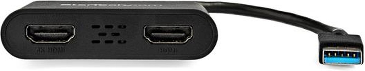 Startech dock usb32hd2 zwart 9 orig - StarTech.com Dock Usb32Hd2 USB-A Poortreplicator (zwart)