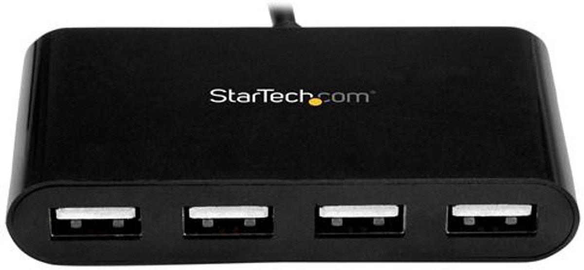 Startech hub usb c 4 port c 2 orig - StarTech.com Hub USB C 4 Port C To 4X A USB 2.0 USB-C USB-hub (zwart)
