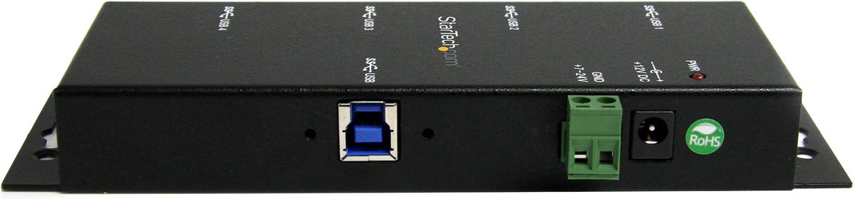 Startech st4300usbm usb hub 4 usb 2 4 orig - StarTech.com St4300Usbm USB-A USB-hub (zwart)