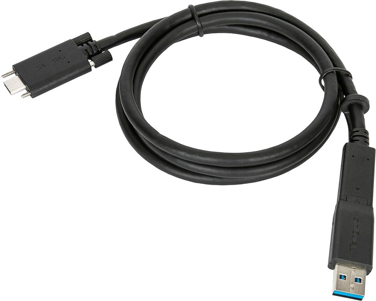 Targus dock182euz dockingstation 2 orig - Targus Dock182Euz USB-C Dockingstation (zwart)