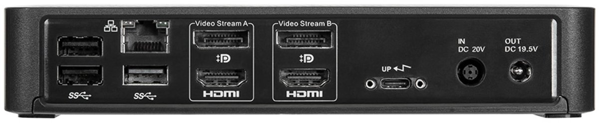 Targus dock182euz dockingstation 6 orig - Targus Dock182Euz USB-C Dockingstation (zwart)