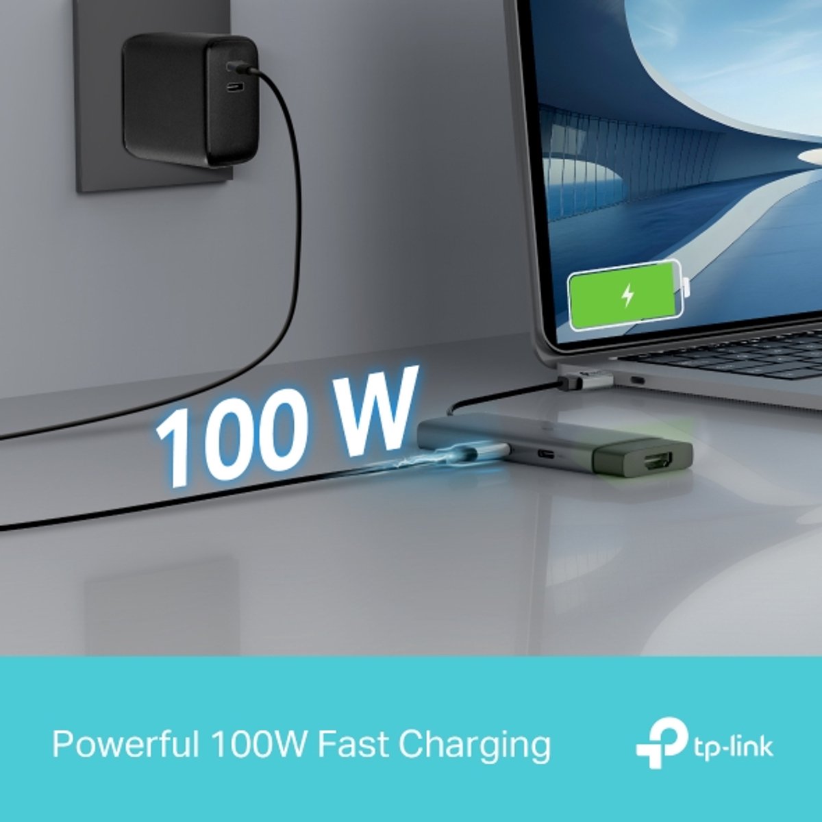 Tp link uh5020c 5 in 1 usb c 3 orig - TP-Link Uh5020C 5-In-1 Hub USB-C Dockingstation (zwart)