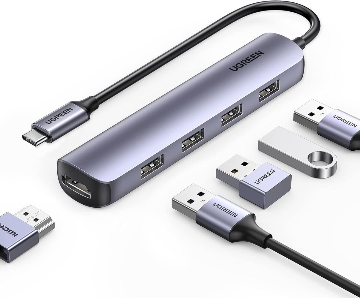 Ugreen usb c hub multifunctionele ada