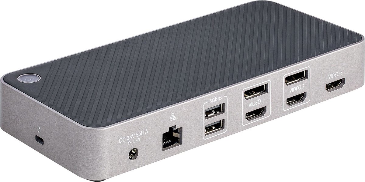 Usb hub startech 116e usbc dock 7 orig - StarTech.com 116E-Usbc-Dock USB-C Dockingstation (grijs)
