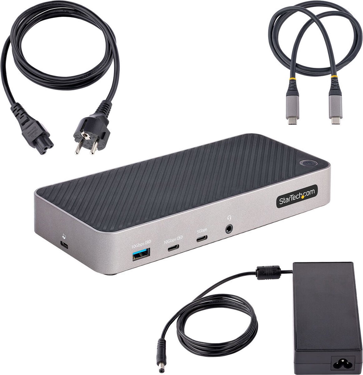 Usb hub startech 116e usbc dock 8 orig - StarTech.com 116E-Usbc-Dock USB-C Dockingstation (grijs)