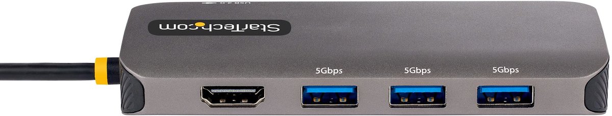 Usb hub startech 127b usbc multipo 4 orig - StarTech.com 127B-Usbc-Multiport USB-C Dockingstation (grijs)