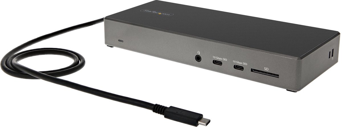 Usb hub startech dk31c2dhspdue 5 orig - StarTech.com Dk31C2Dhspdue USB-C Dockingstation (zwart)