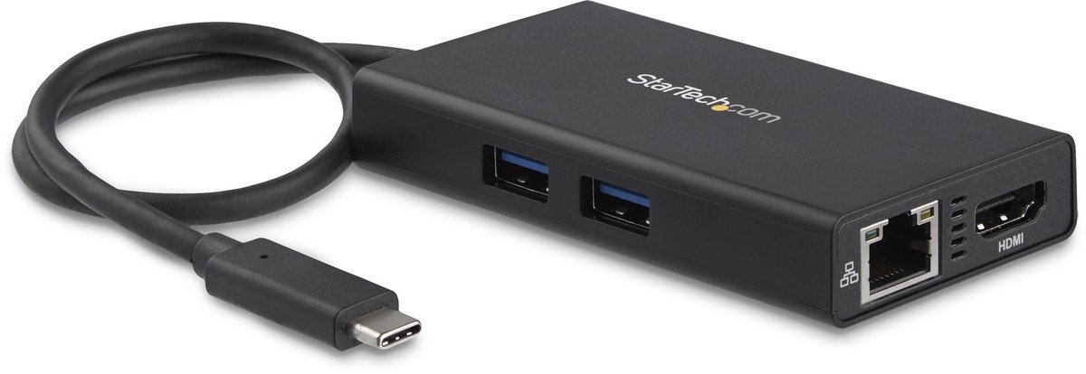 Usb hub startech dkt30chpd black 6