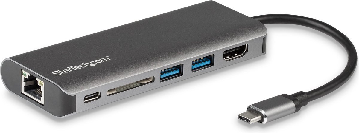 Usb hub startech dkt30csdhpd grey
