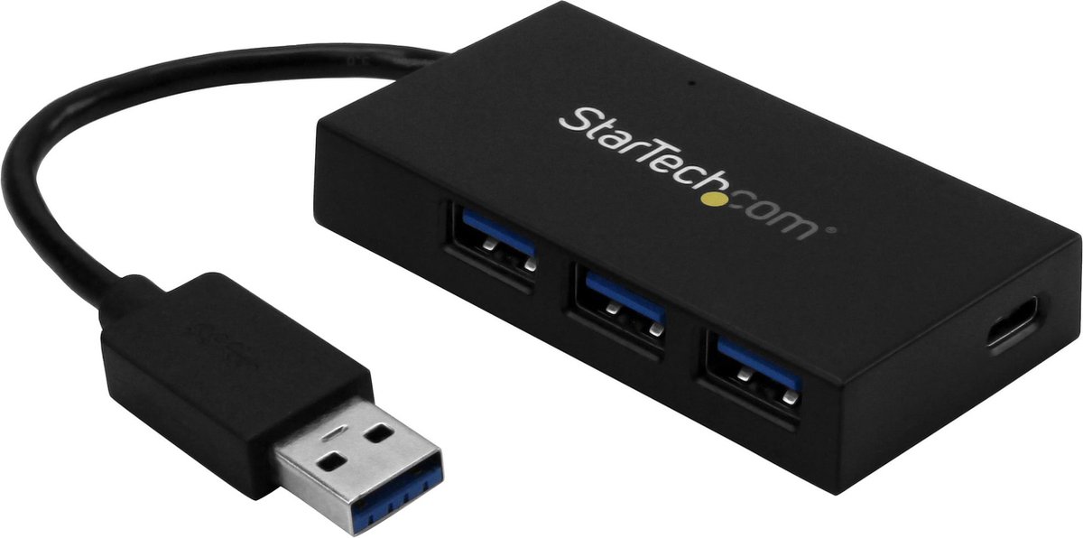 Usb hub startech hb30a3a1cfb 7 orig - StarTech.com Hb30A3A1Cfb USB-A USB-hub (zwart)