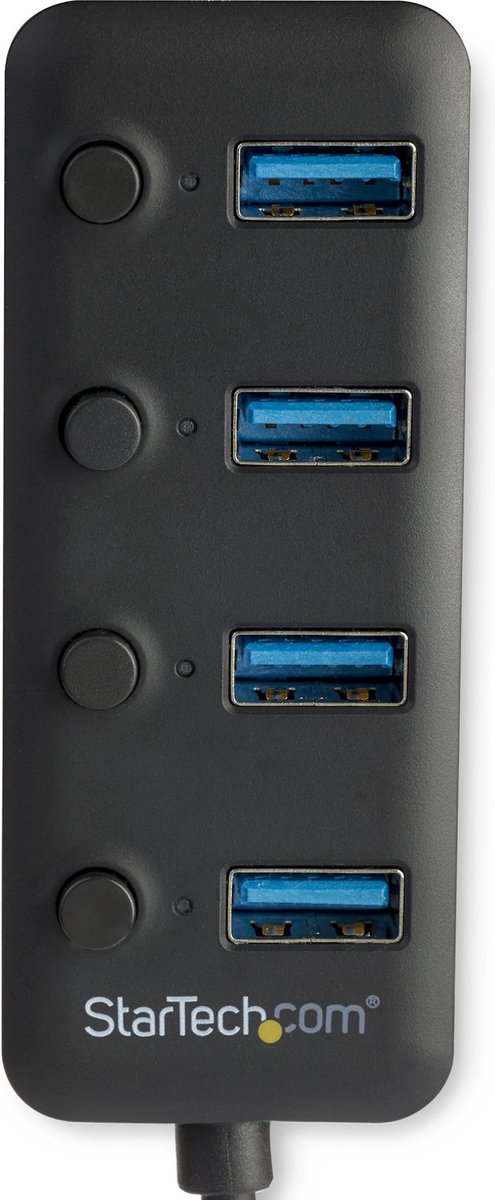 Usb hub startech hb30a4aib 2 orig - StarTech.com Hb30A4Aib USB-A USB-hub (zwart)