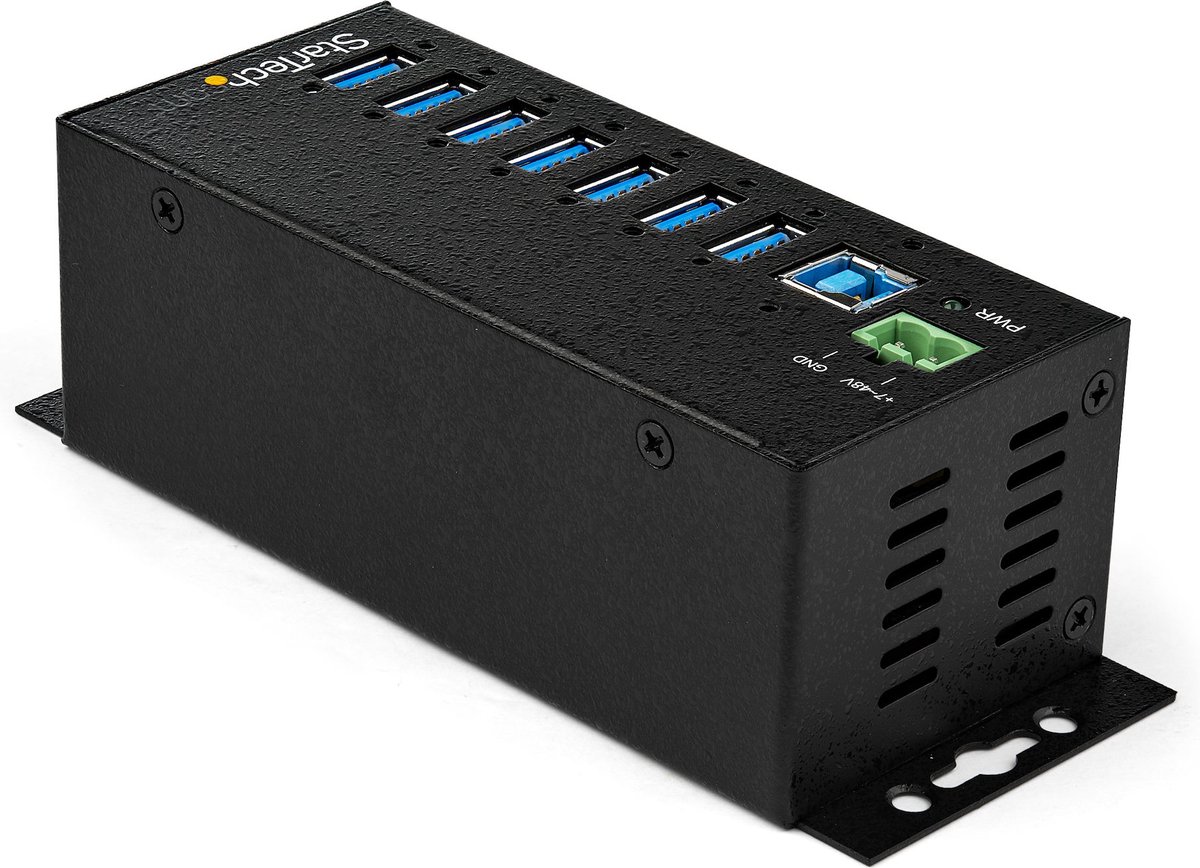 Usb hub startech hb30a7ame black 3 orig - StarTech.com Hb30A7Ame USB-A USB-hub (zwart)
