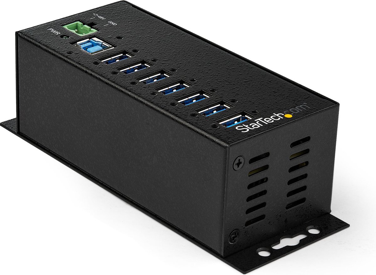 Usb hub startech hb30a7ame black 4 orig - StarTech.com Hb30A7Ame USB-A USB-hub (zwart)
