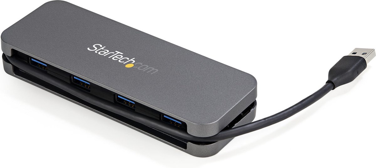 Usb hub startech hb30am4ab black g 5 orig - StarTech.com Hb30Am4Ab USB-A USB-hub (zwart)