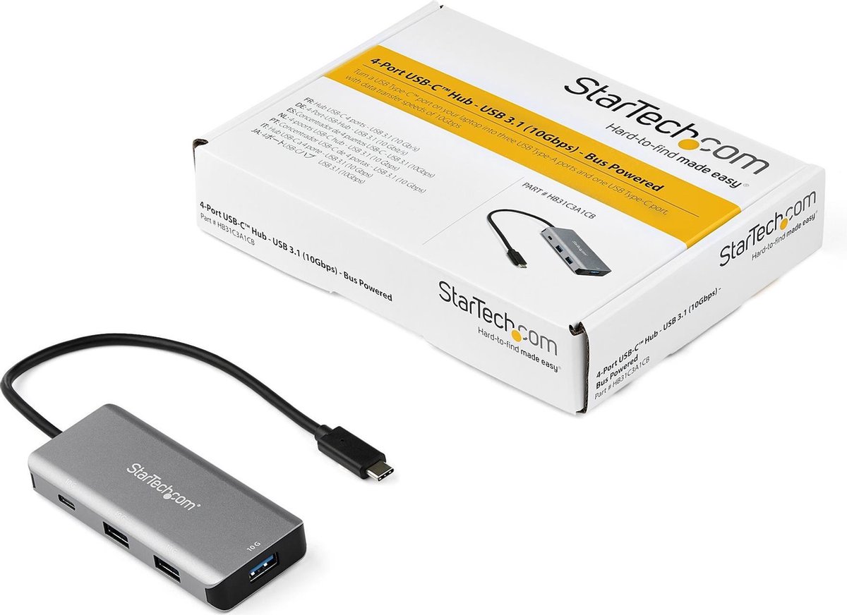 Usb hub startech hb31c3a1cb 4 orig - StarTech.com Hb31C3A1Cb USB-C USB-hub