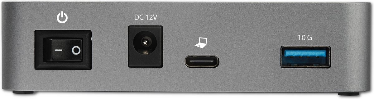 Usb hub startech hb31c3a1cs black 4 orig - StarTech.com Hb31C3A1Cs Black Grey USB-C USB-hub