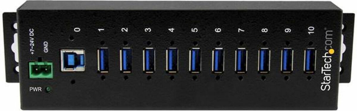 Usb hub startech st1030usbm black 2 orig - StarTech.com St1030Usbm USB-A USB-hub (zwart)