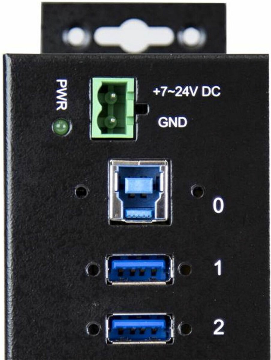 Usb hub startech st1030usbm black 3 orig - StarTech.com St1030Usbm USB-A USB-hub (zwart)