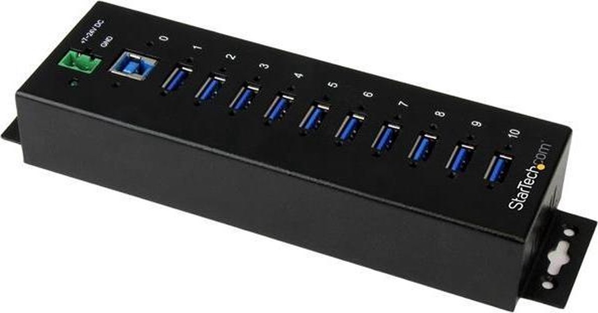 Usb hub startech st1030usbm black 7 orig - StarTech.com St1030Usbm USB-A USB-hub (zwart)