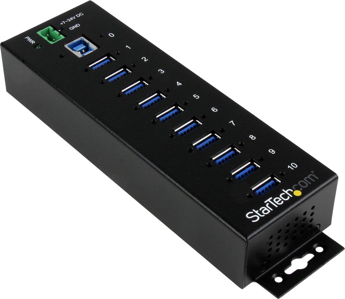 Usb hub startech st1030usbm black