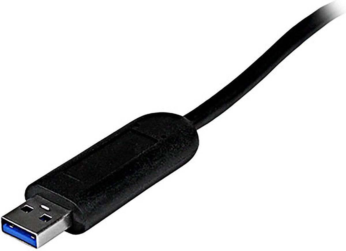 Usb hub startech st4300pbu3 2 orig - StarTech.com St4300Pbu3 USB-A USB-hub (zwart)