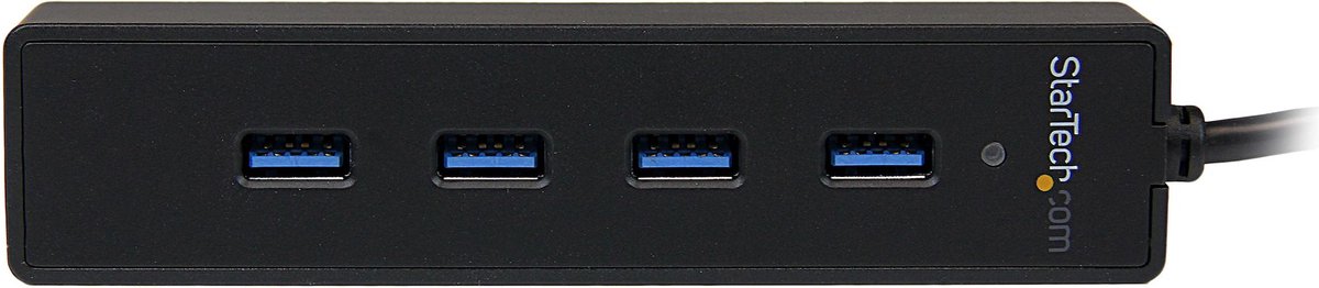 Usb hub startech st4300pbu3 3 orig - StarTech.com St4300Pbu3 USB-A USB-hub (zwart)