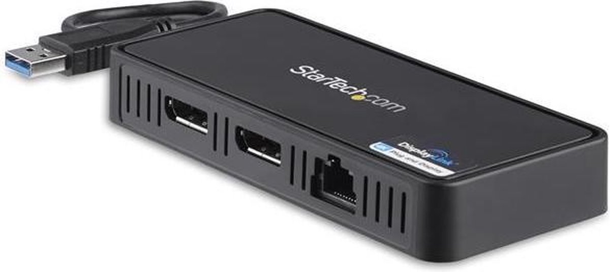 Usb hub startech usba2dpgb 10 orig - StarTech.com Usba2Dpgb USB-A USB-hub (zwart)