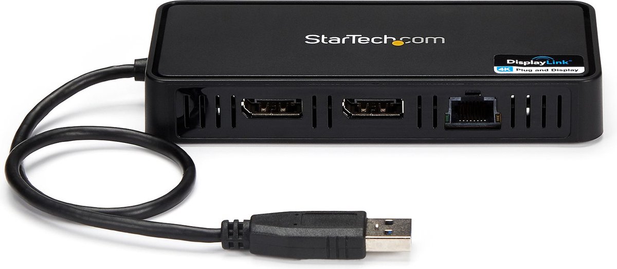 Usb hub startech usba2dpgb 7 orig - StarTech.com Usba2Dpgb USB-A USB-hub (zwart)