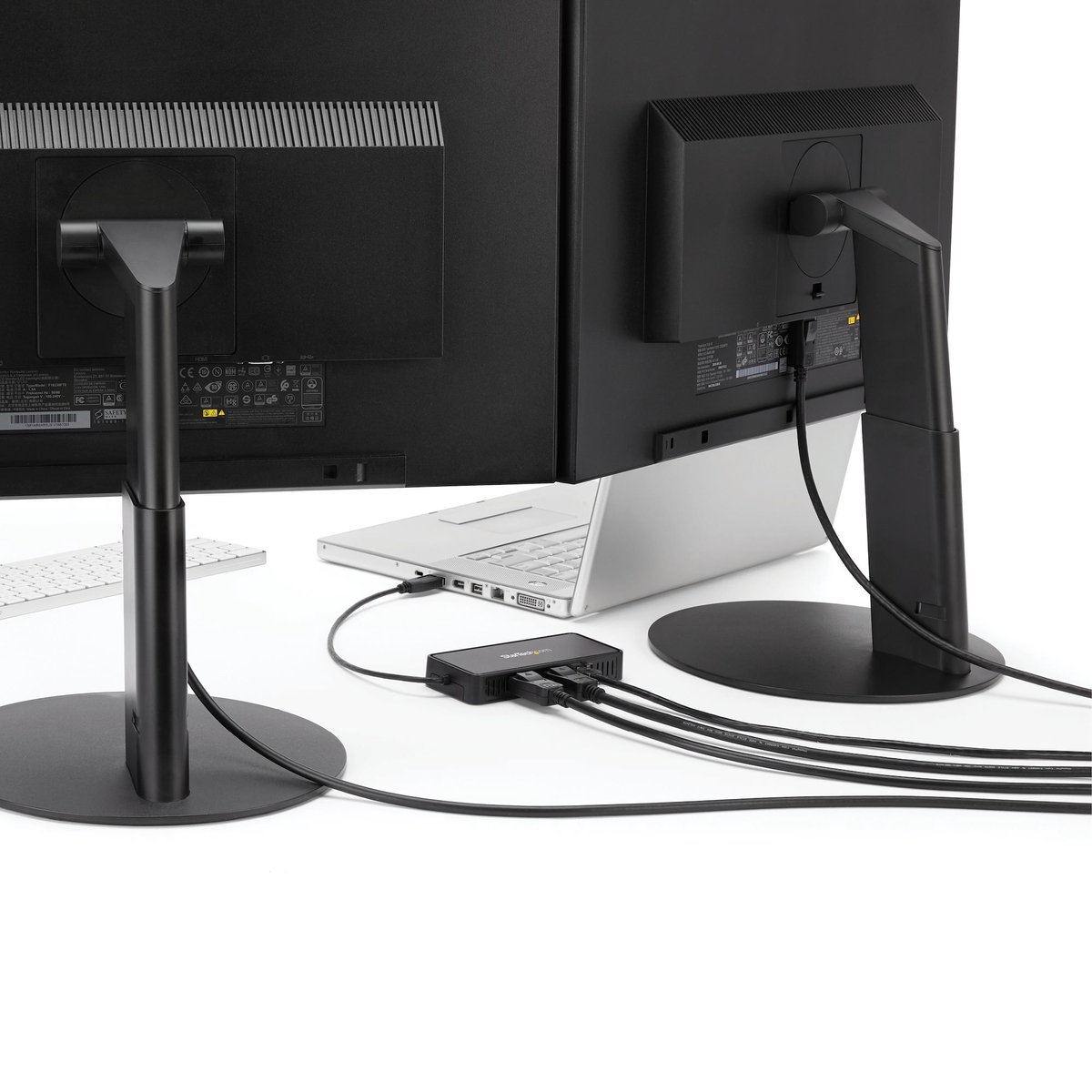Usb hub startech usba2dpgb 9 orig - StarTech.com Usba2Dpgb USB-A USB-hub (zwart)