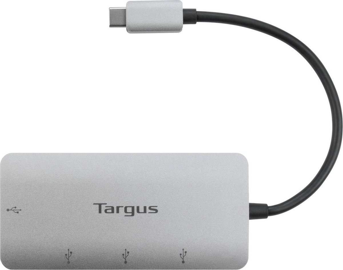 Usb hub targus ach226eu silver 5 orig - Targus Ach226Eu USB-C USB-hub (zilver)