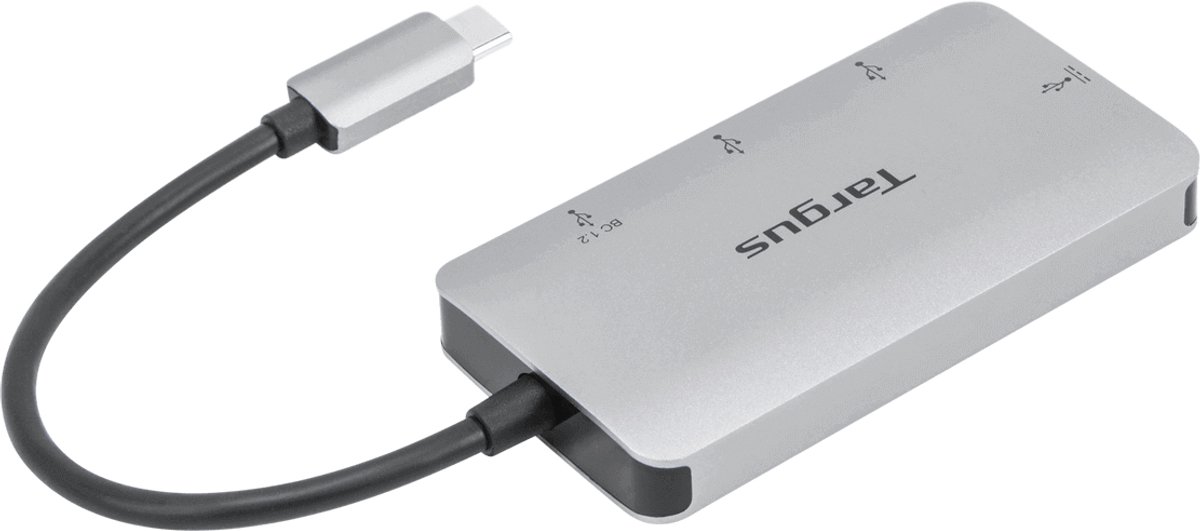 Usb hub targus ach228 5 orig - Targus Ach228 USB-C USB-hub (zilver)