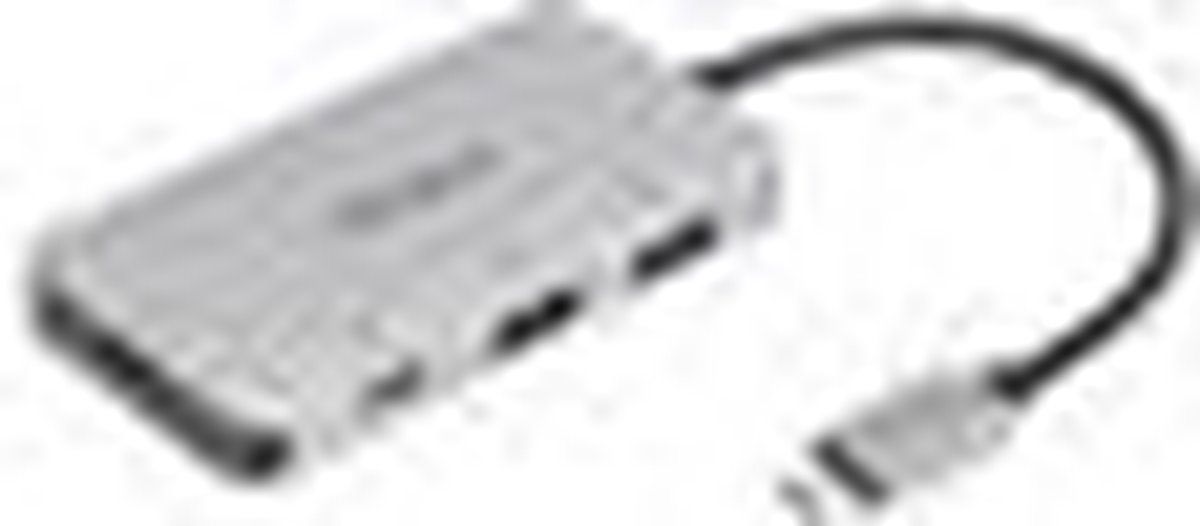 Usb hub targus ach228 7 orig - Targus Ach228 USB-C USB-hub (zilver)