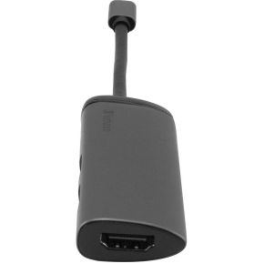 Verbatim 49140 interface hub usb 3 0 4 orig - Verbatim 49140 USB-C Dockingstation (grijs)