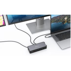 Verbatim cds 15 usb c pro triple 2 orig - Verbatim 32171 USB-C Dockingstation (zwart)