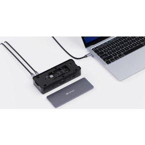 Verbatim cds 15s bedraad usb 3 2 2 orig - Verbatim 32173 USB-C Dockingstation (zwart)