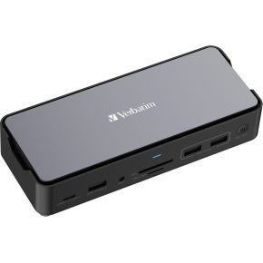 Verbatim cds 15ssd bedraad usb 3 2 3 orig - Verbatim 32174 USB-C Dockingstation (zwart)