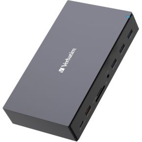 Verbatim cds 17 bedraad usb 3 2 4 orig - Verbatim 32172 USB-C Dockingstation (zwart)