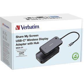 Verbatim share my screen 1080 p usb 5 orig - Verbatim 32146 USB-C Poortreplicator