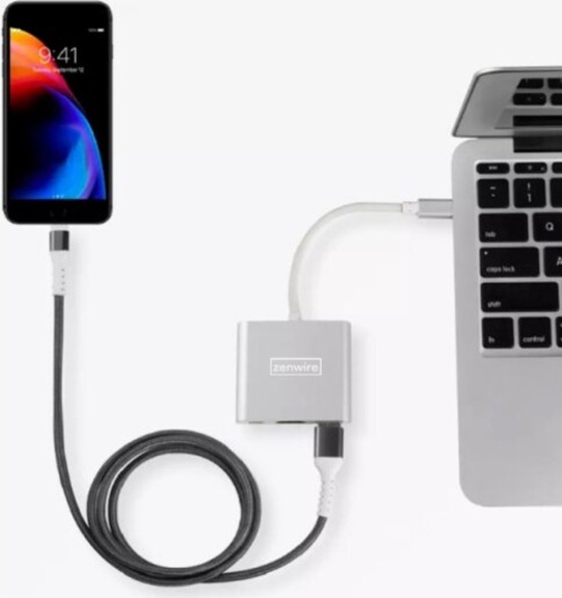 Zenwire 3 in 1 usb c hub 6 orig - Zenwire USB-C Dockingstation