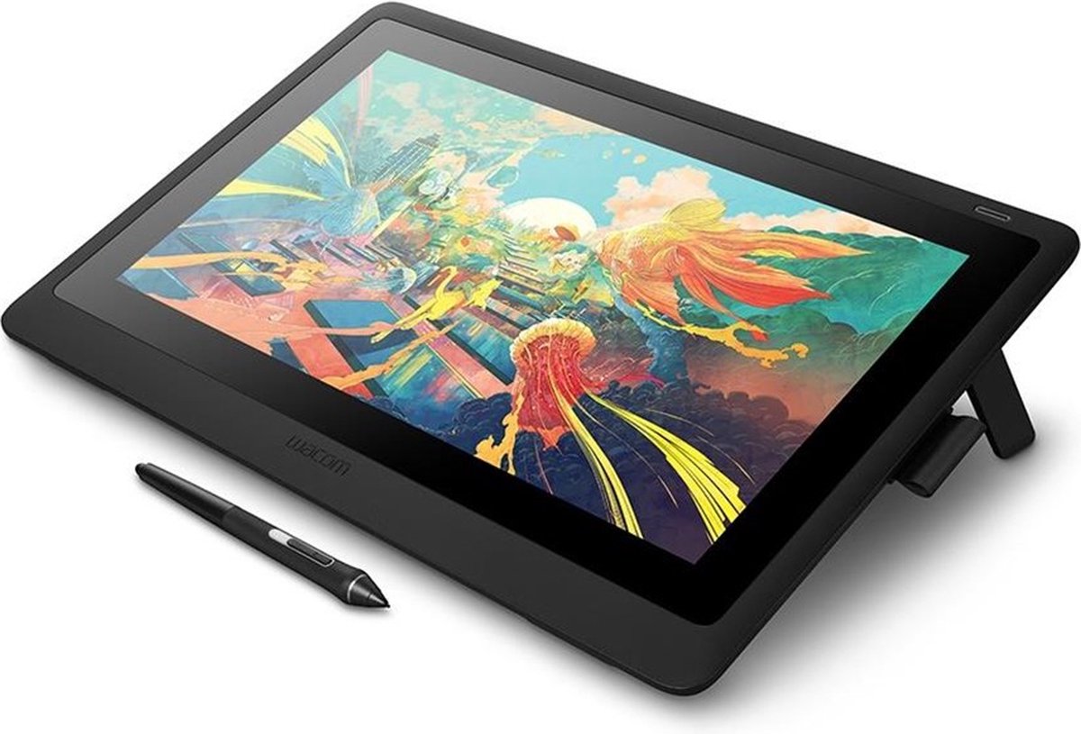 Wacom cintiq 16 tekentablet 15 6 inc 9 orig - Wacom Cintiq 16 15.6" Tekenscherm (zwart)
