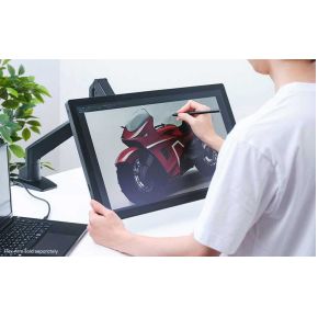 Wacom cintiq 24 grafische tablet zwa 4 orig - Wacom DTK246EK0B 23.8" Tekenscherm (zwart)