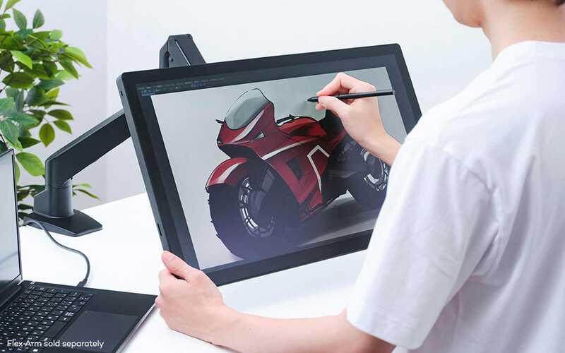Wacom cintiq 24 grafische tablet zwa 7241426 4 orig - Wacom DTK246EK0B 23.8" Tekenscherm (zwart)
