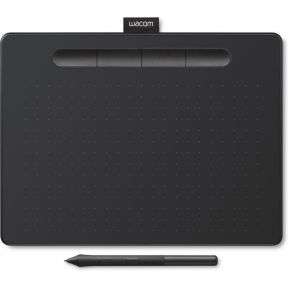 Wacom intuos medium tekentablet 3 orig - Wacom Intuos Medium 216x135 mm Tekentablet (zwart)