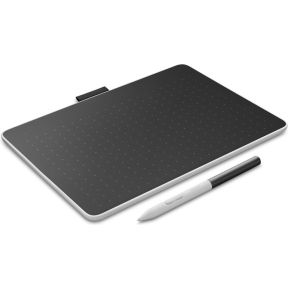 Wacom intuos one small grafische tab 4 orig - Wacom CTC4110WLW1B 152x95 mm Tekentablet (wit)