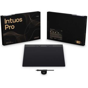 Wacom intuos pro large tekentablet 5 orig - Wacom Intuos Pro Large 349x195 mm Tekentablet (zwart)