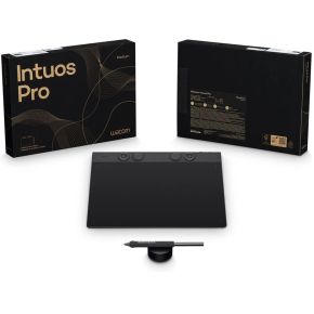 Wacom intuos pro medium tekentablet 5 orig - Wacom Intuos Pro Medium 263x148 mm Tekentablet (zwart)