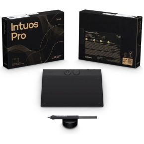 Wacom intuos pro small tekentablet 5 orig - Wacom Intuos Pro Small 187x105 mm Tekentablet (zwart)