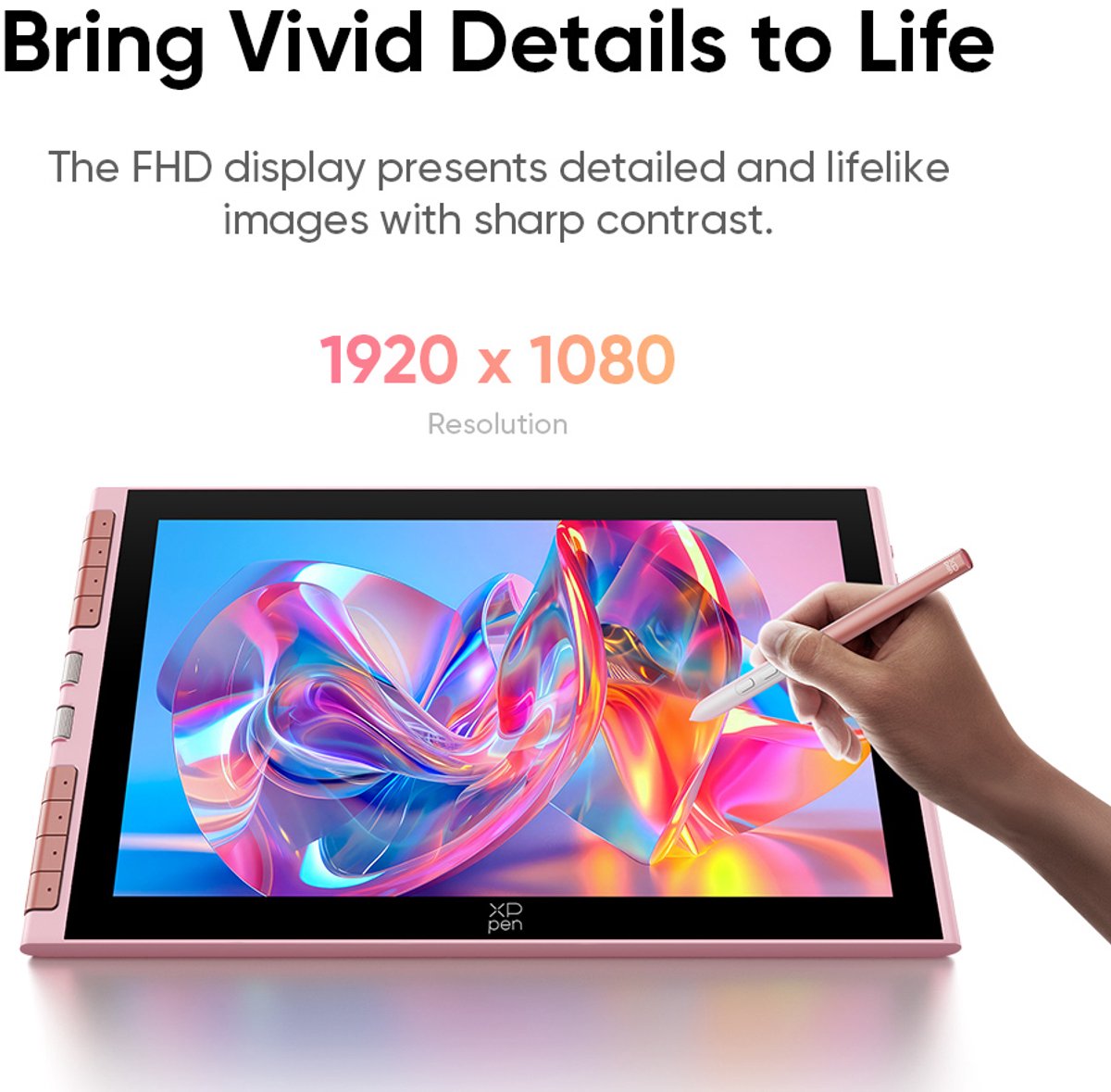 Xppen artist 12 3rd teken tablet met 9 orig - XPPen Artist 12 3Rd Teken Tablet Met 11.9" Tekenscherm (zwart)